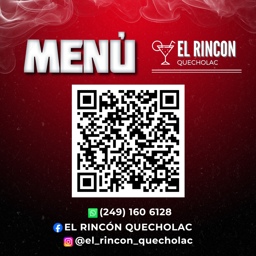 QR Menú El Rincón